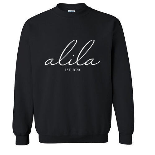 Soft Everyday Crew Neck Sweatshirt for Men & Women | alila